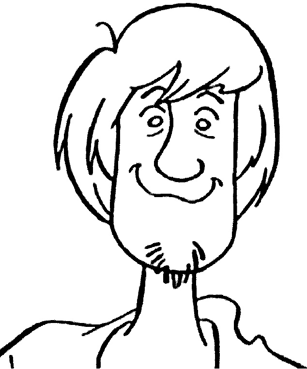 coloriage portrait de samy